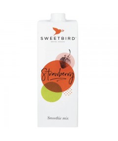Glotnutis braškių Sweetbird “Strawberry Smoothie”, 1 l