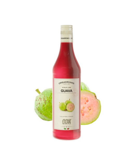Sirupas kokteiliams gvajavos skonio Orsa Drinks "Guava", 750 ml