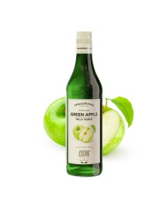 Sirupas kokteliams žaliųjų obuolių skonio Orsa Drinks "Green Apple", 750 ml