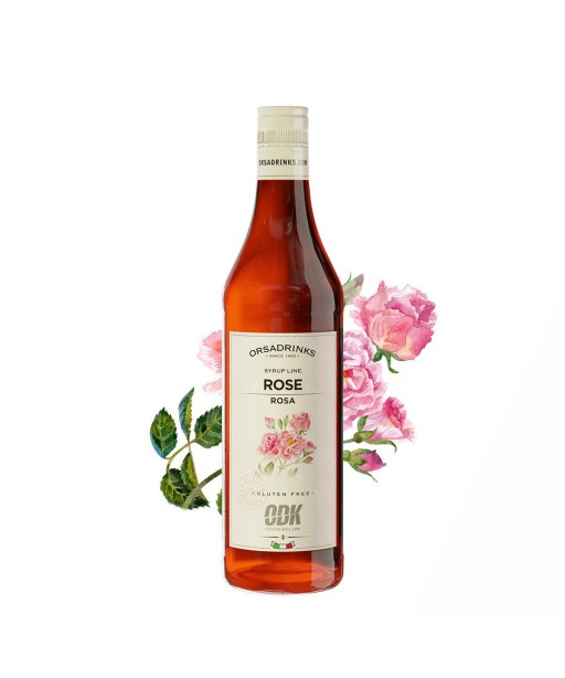Sirupas kokteiliams rožių skonio Orsa Drinks "Rose", 750 ml