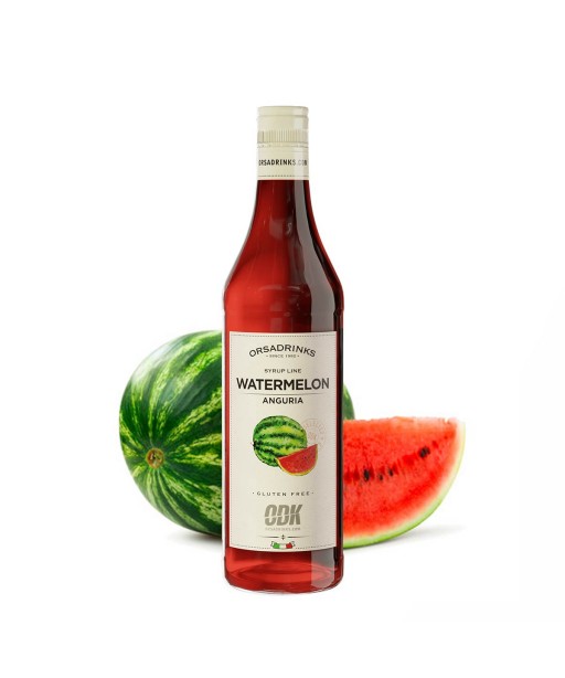 Sirupas kokteliams arbūzų skonio Orsa Drinks "Watermelon", 750 ml