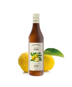 Sirupas kokteiliams kvapiųjų mandarinų  skonio Orsa Drinks "Yuzu", 750 ml