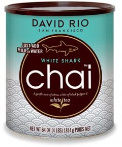 Tirpi baltoji arbata David Rio "White Shark Chai", 1814 g