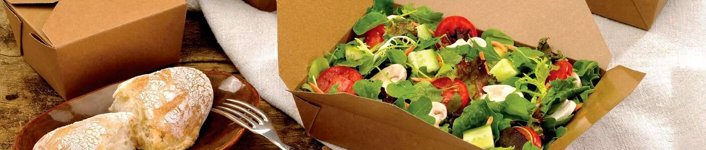 Popierinės Pakavimo Dėžutės Maistui - Ekologiškos