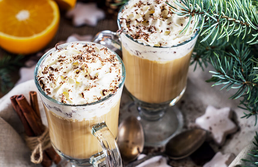 Kalėdinio pudingo skonio Latte kavos receptas5